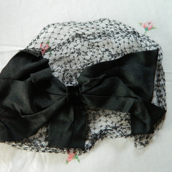 Vintage Lot 10 Hats Fascinator Veil Fur Rockabilly - Picture 5 of 8